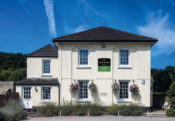 Edale House BB in the Forest of Dean Frontage and New Signage