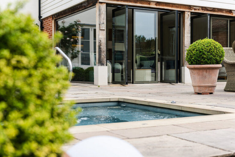 Weavers House Spa vitality pool at the Swan at Lavenham Photo The Swan at Lavenham 2med 768x513