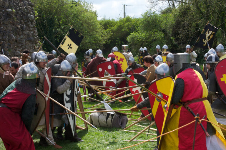 Whittington Castle re enactment 068 768x512