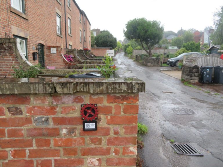 Heritage Trails in Belper Milford and Darley Abbey look for the waterwheel plaques 768x576