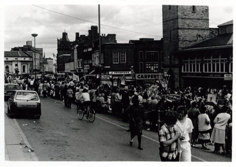 Photograph from the old Darlington Railway Carnival. Date Unknown. Please credit Hopetown Darlington 768x546